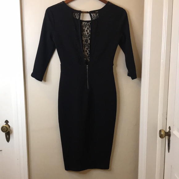 Material Girl Black Lace Midi Dress - Picture 3 of 3